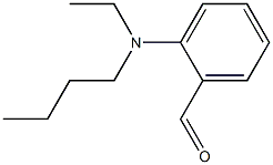 2-[butyl(ethyl)amino]benzaldehyde 结构式