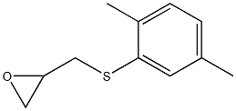 2-{[(2,5-dimethylphenyl)sulfanyl]methyl}oxirane 结构式