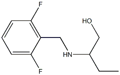 2-{[(2,6-difluorophenyl)methyl]amino}butan-1-ol 结构式