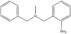 2-{[benzyl(methyl)amino]methyl}aniline 结构式