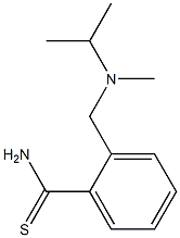 2-{[isopropyl(methyl)amino]methyl}benzenecarbothioamide 结构式