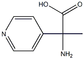 2-amino-2-pyridin-4-ylpropanoic acid 结构式