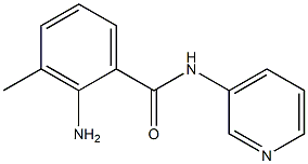 2-amino-3-methyl-N-pyridin-3-ylbenzamide 结构式