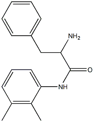 2-amino-N-(2,3-dimethylphenyl)-3-phenylpropanamide 结构式