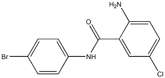 2-amino-N-(4-bromophenyl)-5-chlorobenzamide 结构式