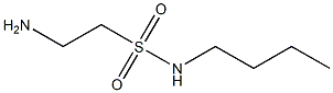 2-amino-N-butylethane-1-sulfonamide 结构式