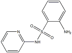 2-amino-N-pyridin-2-ylbenzenesulfonamide 结构式