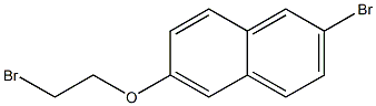 2-bromo-6-(2-bromoethoxy)naphthalene 结构式