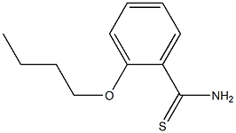 2-butoxybenzenecarbothioamide 结构式