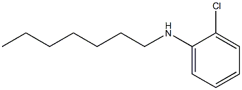 2-chloro-N-heptylaniline 结构式