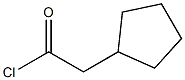 2-cyclopentylacetyl chloride 结构式