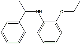 2-ethoxy-N-(1-phenylethyl)aniline 结构式