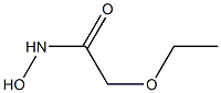 2-ethoxy-N-hydroxyacetamide 结构式