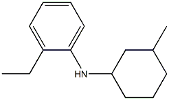 2-ethyl-N-(3-methylcyclohexyl)aniline 结构式