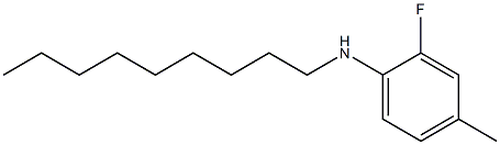 2-fluoro-4-methyl-N-nonylaniline 结构式