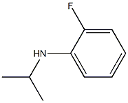 2-fluoro-N-(propan-2-yl)aniline 结构式