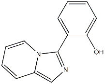 2-imidazo[1,5-a]pyridin-3-ylphenol 结构式