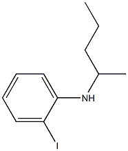 2-iodo-N-(pentan-2-yl)aniline 结构式