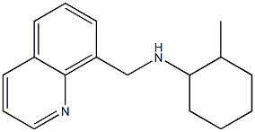 2-methyl-N-(quinolin-8-ylmethyl)cyclohexan-1-amine 结构式