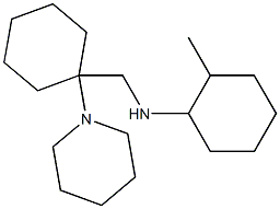 2-methyl-N-{[1-(piperidin-1-yl)cyclohexyl]methyl}cyclohexan-1-amine 结构式