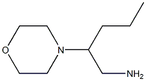 2-morpholin-4-ylpentan-1-amine 结构式