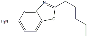 2-pentyl-1,3-benzoxazol-5-amine 结构式