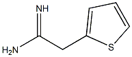 2-thien-2-ylethanimidamide 结构式