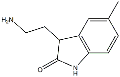 3-(2-aminoethyl)-5-methyl-1,3-dihydro-2H-indol-2-one 结构式