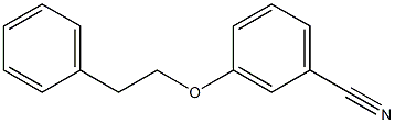 3-(2-phenylethoxy)benzonitrile 结构式