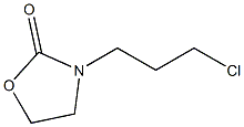 3-(3-chloropropyl)-1,3-oxazolidin-2-one 结构式