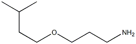 3-(3-methylbutoxy)propan-1-amine 结构式