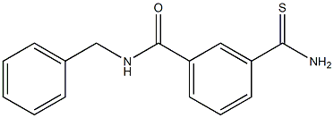 3-(aminocarbonothioyl)-N-benzylbenzamide 结构式