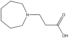 3-(azepan-1-yl)propanoic acid 结构式