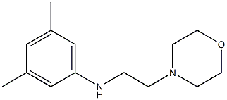 3,5-dimethyl-N-[2-(morpholin-4-yl)ethyl]aniline 结构式