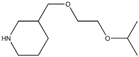 3-[(2-isopropoxyethoxy)methyl]piperidine 结构式
