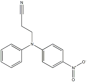 3-[(4-nitrophenyl)(phenyl)amino]propanenitrile 结构式