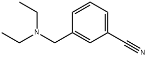 3-[(diethylamino)methyl]benzonitrile 结构式