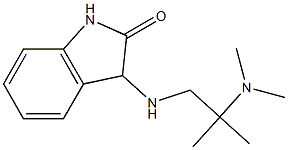 3-{[2-(dimethylamino)-2-methylpropyl]amino}-2,3-dihydro-1H-indol-2-one 结构式