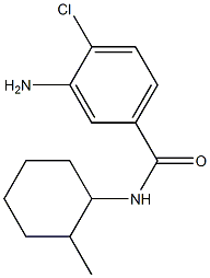 3-amino-4-chloro-N-(2-methylcyclohexyl)benzamide 结构式