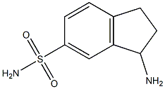 3-aminoindane-5-sulfonamide 结构式