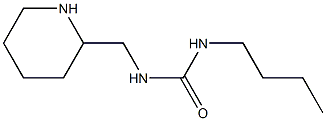 3-butyl-1-(piperidin-2-ylmethyl)urea 结构式