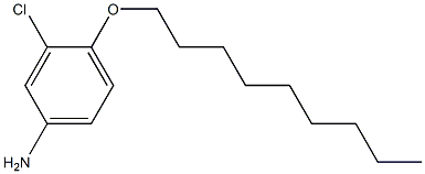 3-chloro-4-(nonyloxy)aniline 结构式