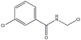 3-chloro-N-(chloromethyl)benzamide 结构式