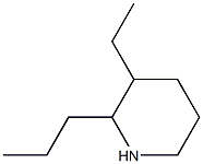 3-ethyl-2-propylpiperidine 结构式