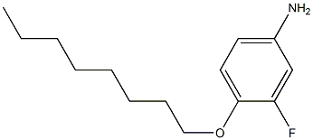 3-fluoro-4-(octyloxy)aniline 结构式