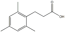 3-mesitylpropanoic acid 结构式