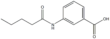 3-pentanamidobenzoic acid 结构式