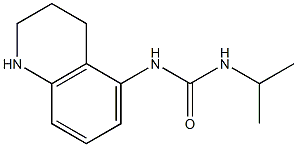3-propan-2-yl-1-1,2,3,4-tetrahydroquinolin-5-ylurea 结构式