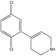 4-(2,5-dichlorophenyl)-1,2,3,6-tetrahydropyridine 结构式