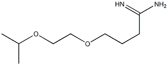 4-(2-isopropoxyethoxy)butanimidamide 结构式